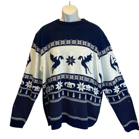 Numskull Bethesda Game Studios Ugly Christmas Sweater Size 2XL - Picture 1 of 5